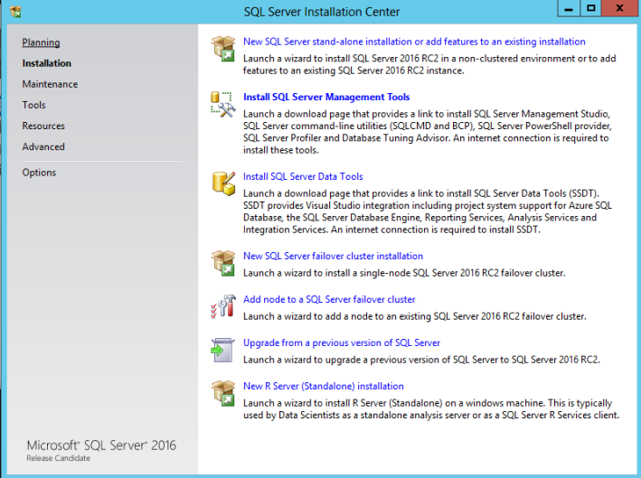 microsoft sql server 2016 download